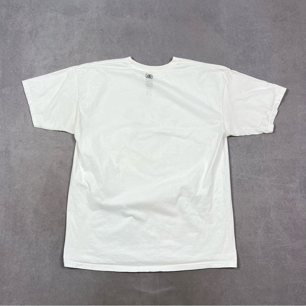Skull Candy Y2K White Graphic T-Shirt - Picture 2 of 3